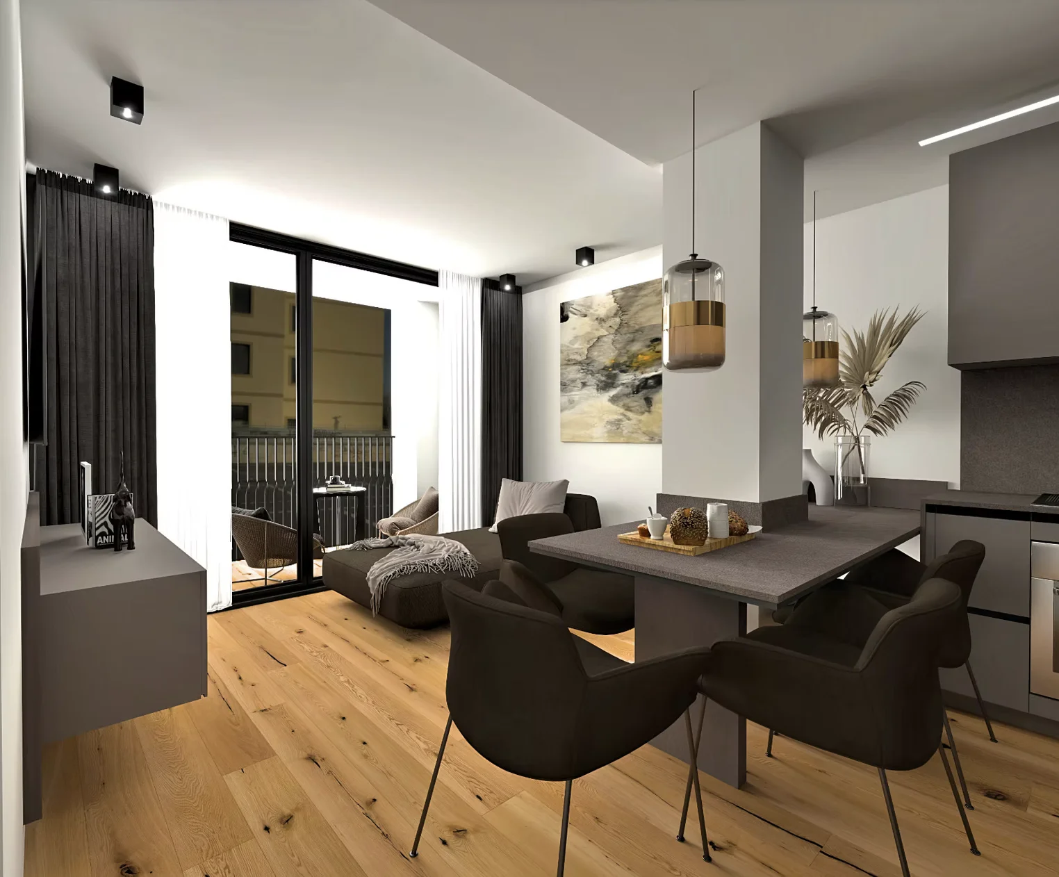 Soggiorno vista 2 Appartamento 2