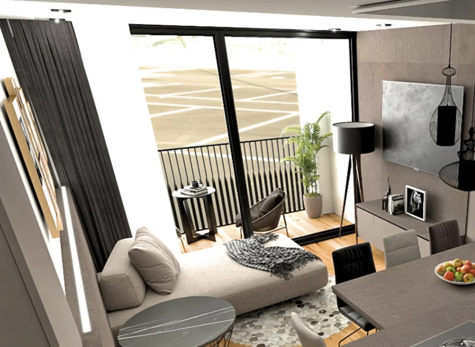 Appartamento 4 - Living